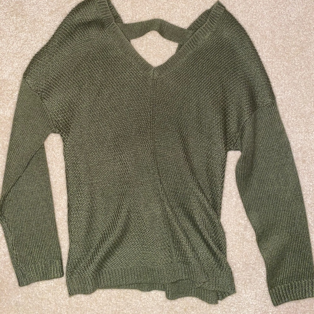 Green Sweater
